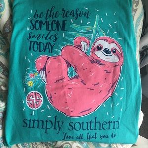 SIMPLY SOUTHERN LONG SLEEVE TEE